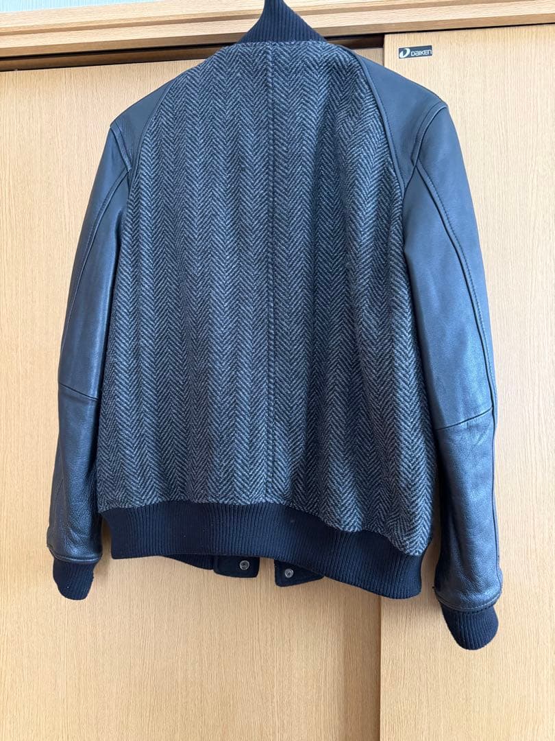 極美品 山羊革 XLサイズ JACKROSE スタジャン ヘリンボーン 黒 - メルカリ