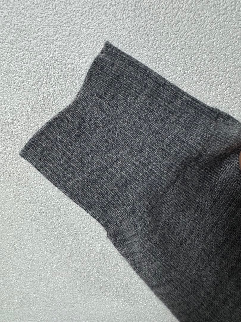 最終値引き】クルチアーニ 46 グレー ウール ニット - トップス新着