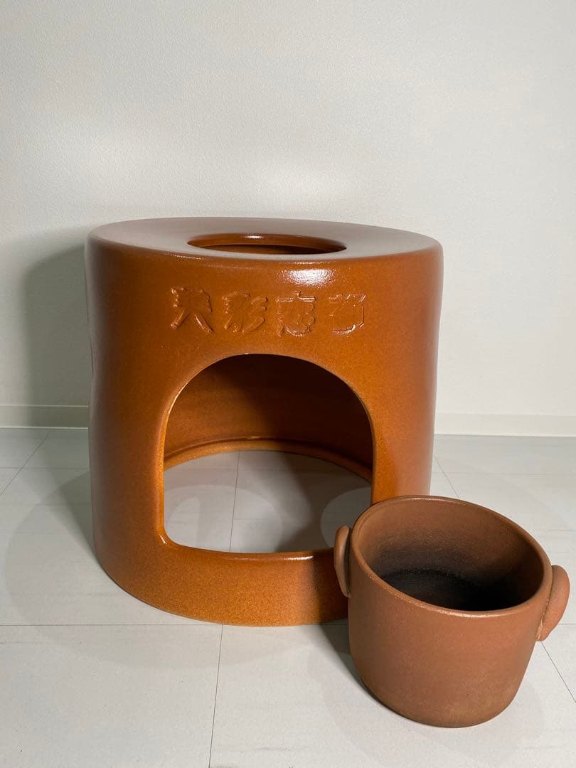 ☆美彩恋都 黄土漢方よもぎ蒸し 座器・壺セット - メルカリ