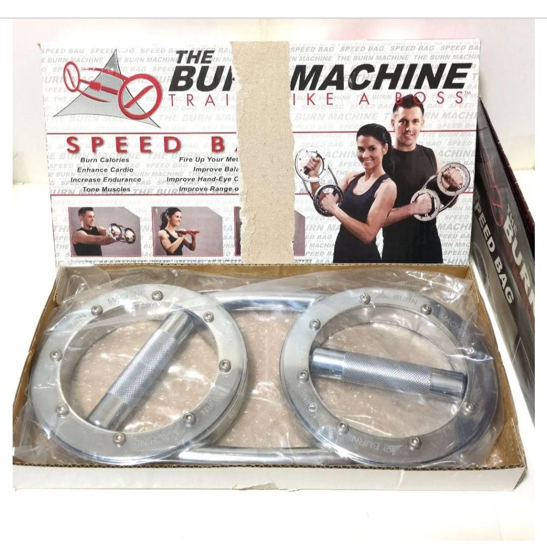 知らぬ間にムキムキに！お家で筋トレ【バーンマシン スピードバッグ 5.5kg】