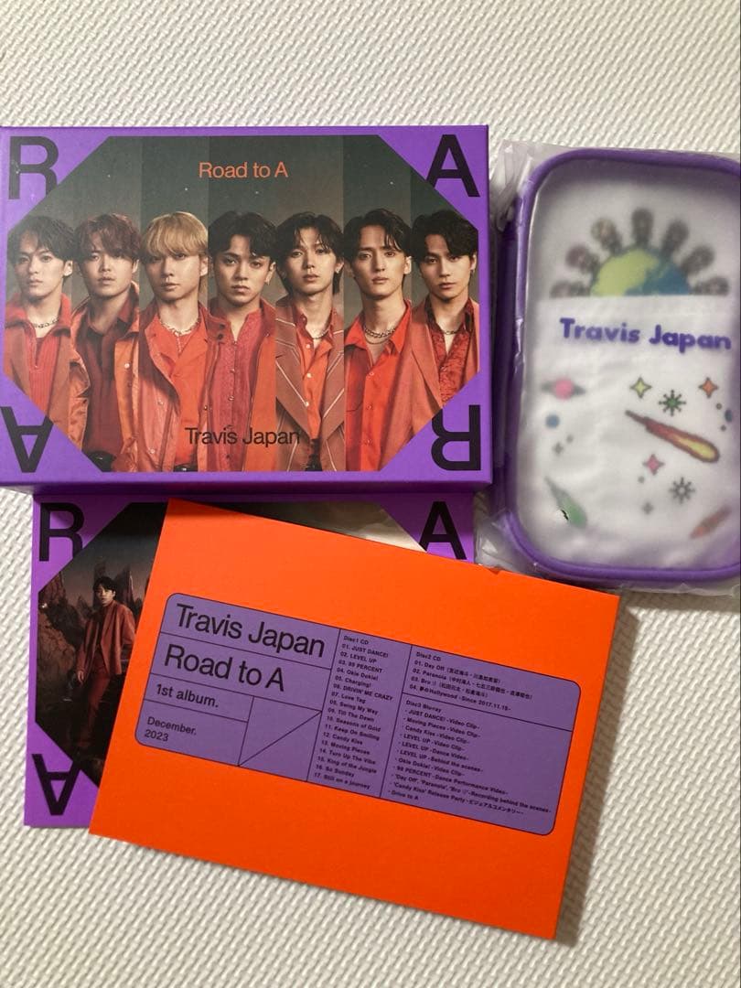 TravisJapan Road to A FC限定盤 Blu-ray ポーチ