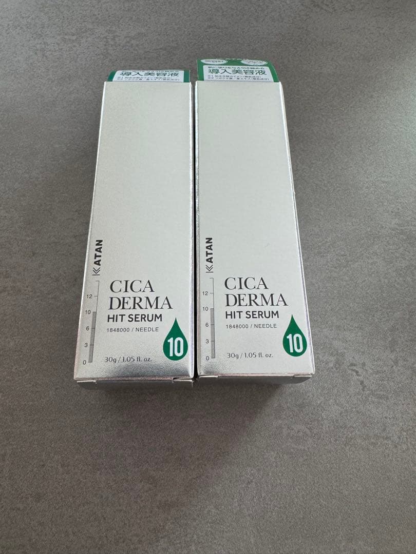 KATAN CICA DERMA HIT SERUM 2本セット 30g KATAN CICA DERMA HIT SERUM 30g 2本 - メルカリ