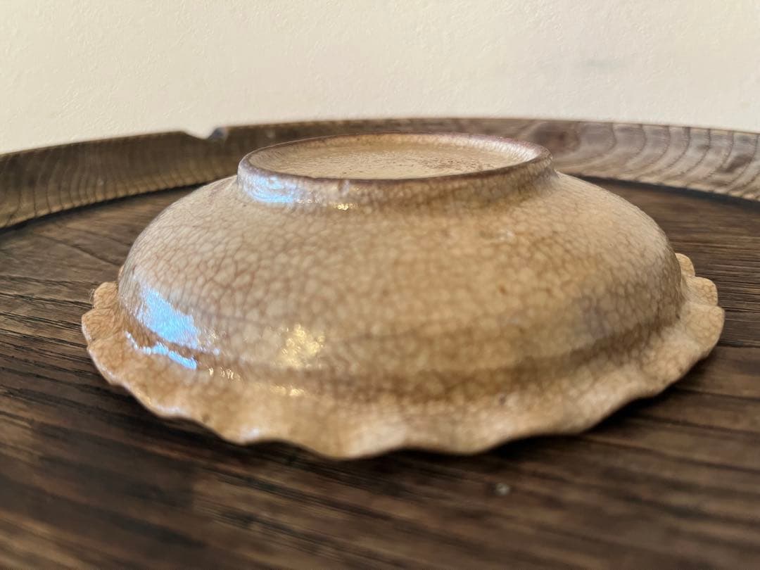 御深井焼 輪花皿【13cm】 御深井焼 輪花皿【13cm】 www.cosaga.com