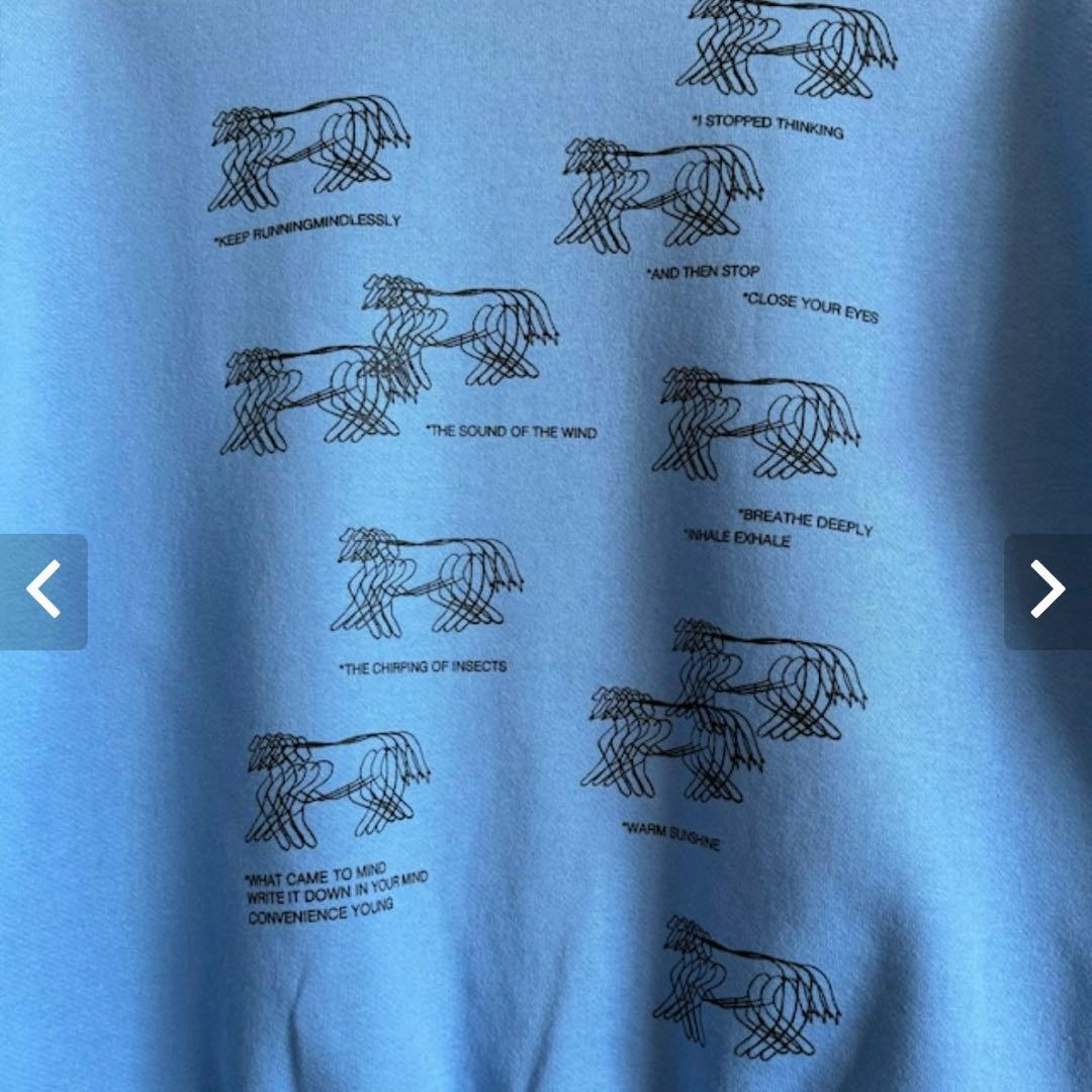 RUNNING DOGS SWEAT SAX CONVENIENCE YOUNG - メルカリ