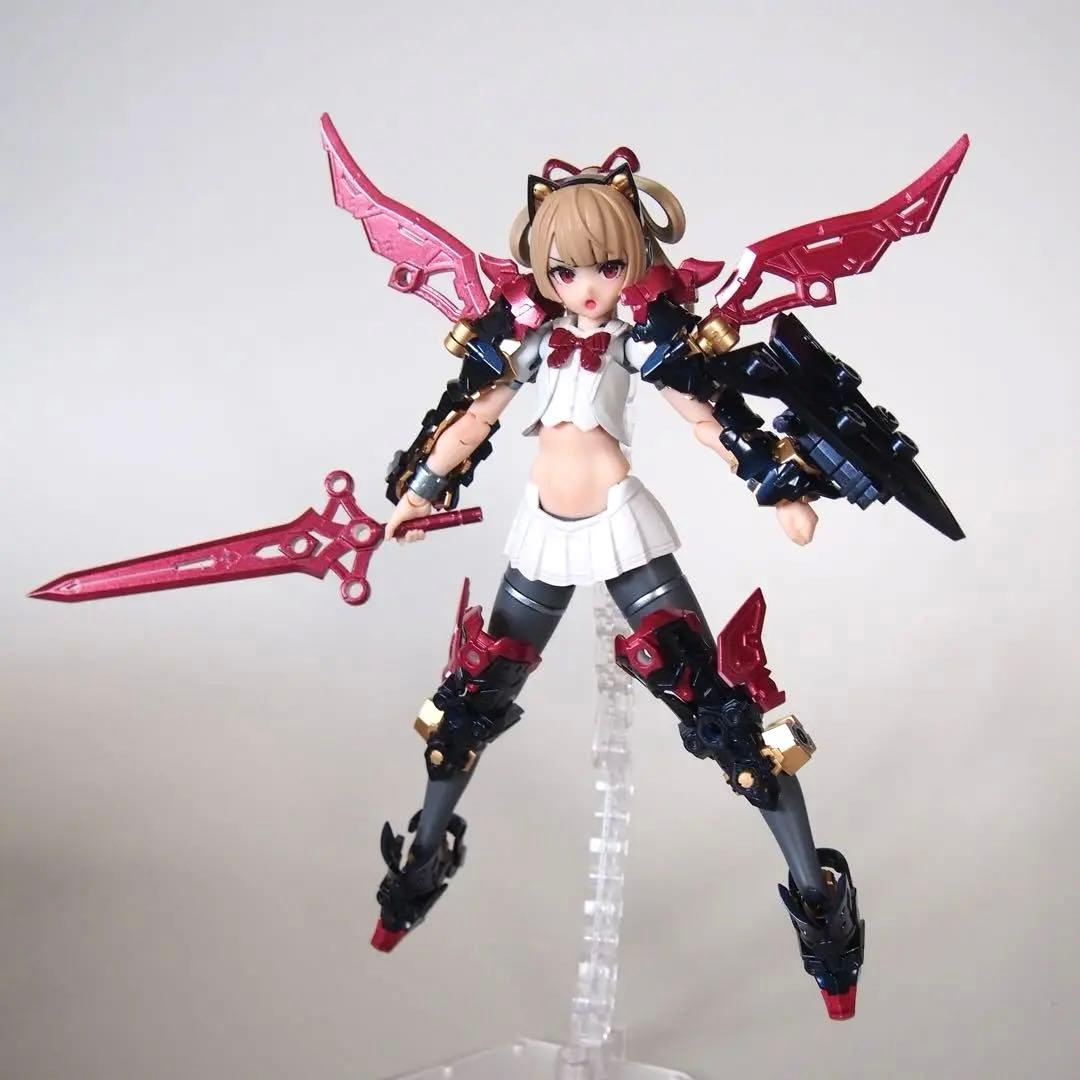 バスタードール　ナイト　ダークネスクロウ　全塗装完成品　メガミデバイス バスタードール ナイト ダークネスクロウ 全塗装完成品 メガミデバイス