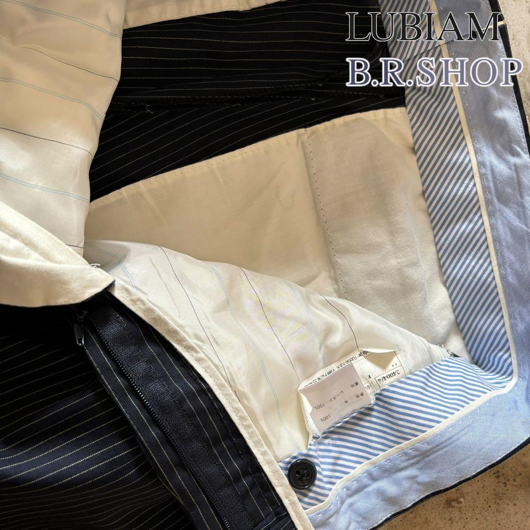 【美品】L.B.M.1911 春夏 サマーウールスーツ 46 フィナモレ 20万