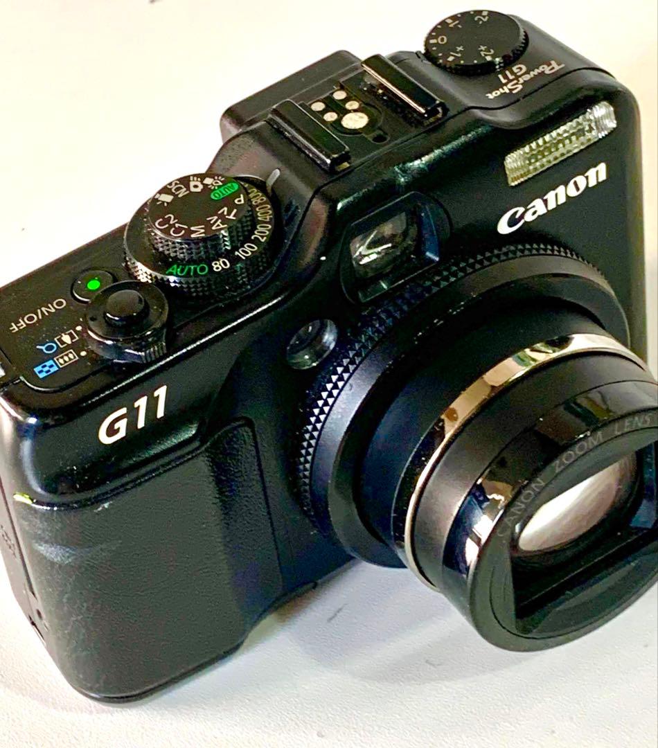 値下げ！Canon PowerShot G11 デジタルカメラ、セット組み Canon PowerShot G11 10-megapixel digital camera with 5X optical