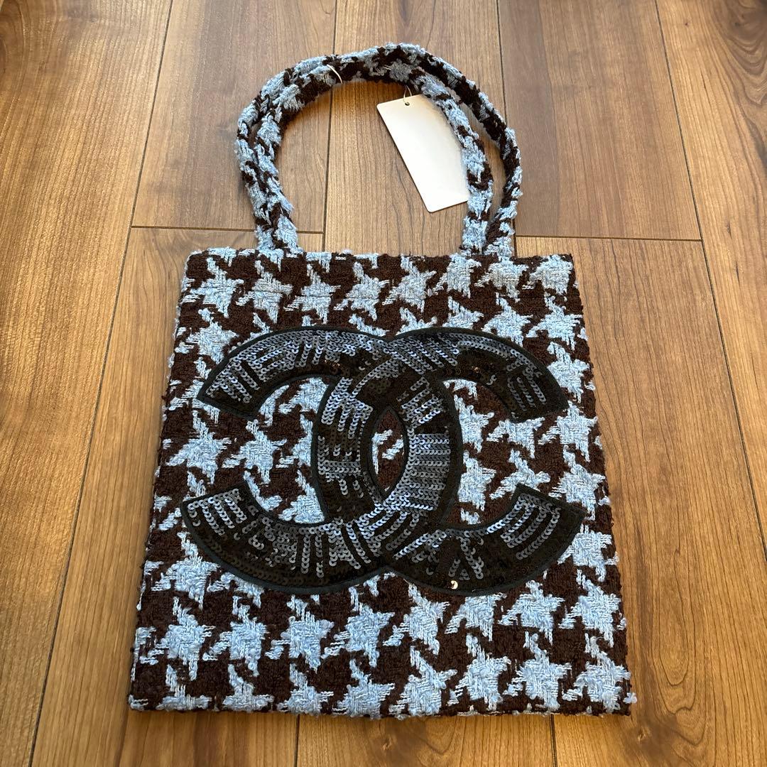 CHANEL ツイードトートバッグ VIP正規ノベルティ 非売品 - メルカリ