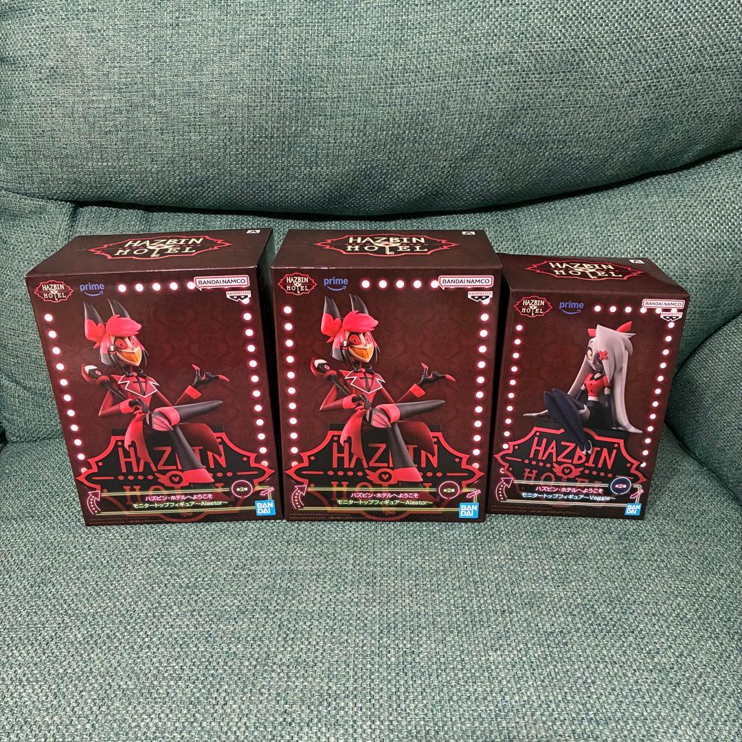 ハズビンホテルへようこそ モニタートップ フィギュア 3体セット