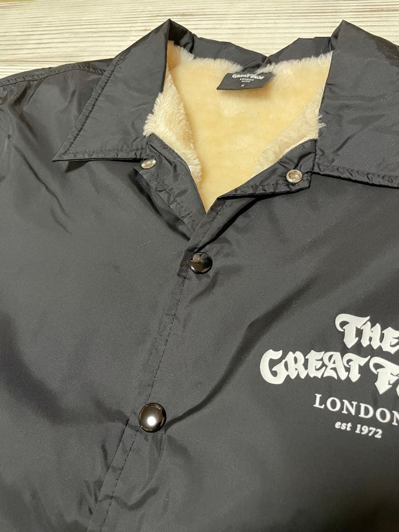 キムタク 私物 THE GREAT FROG ボアコーチジャケット Sサイズ 黒