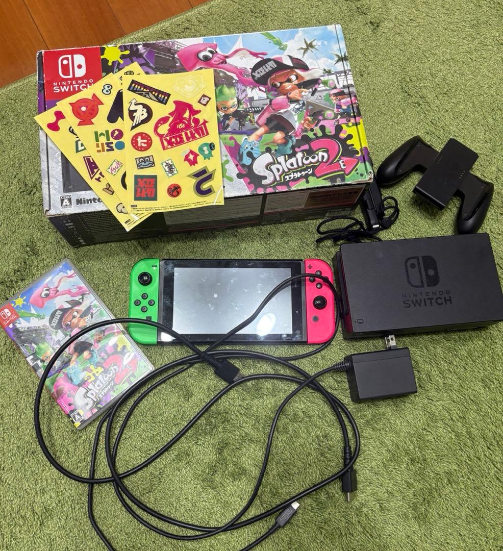 Nintendo Switch スプラトゥーン　本体　カセット付 Amazon.co.jp: Nintendo Switch スプラトゥーン2セット : ゲーム