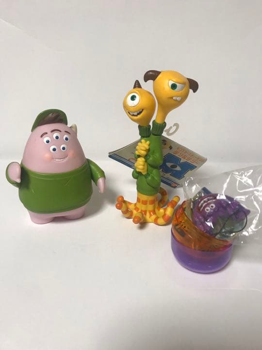 モンスターズ・インク フィギュア 3体セット - メルカリ