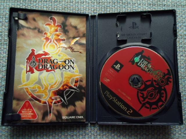 PS2 ドラッグオンドラグーン+攻略本/スクエニ DRAG ON DRAGOON - メルカリ