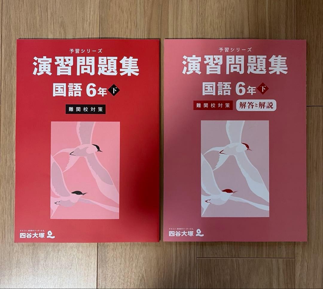 四谷大塚 予習シリーズ 演習問題集 国語6年 下 - メルカリ