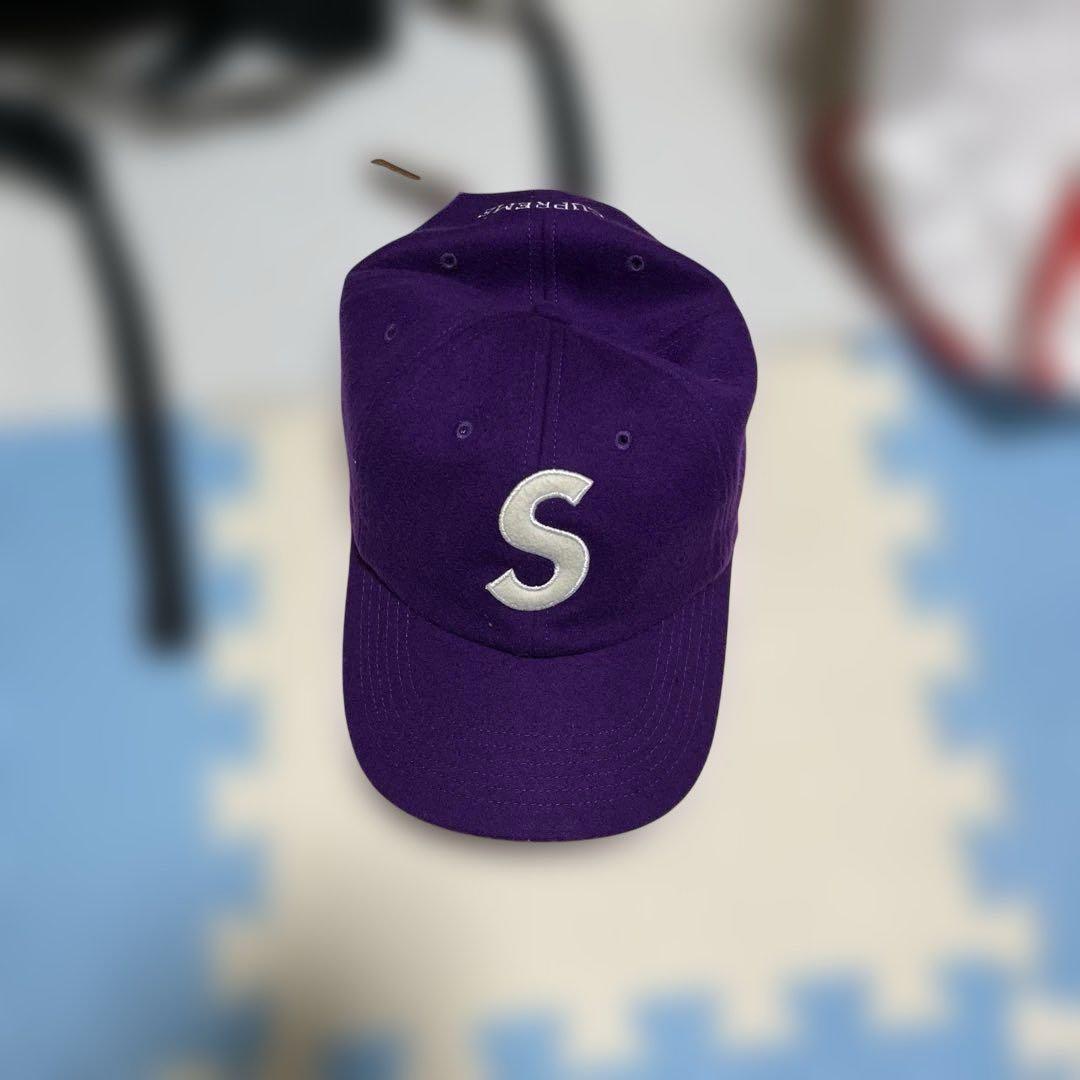 シュプリームキャップ紫 Supreme（シュプリーム）キャップ 紫 サイズ:- メンズ/2200617760252