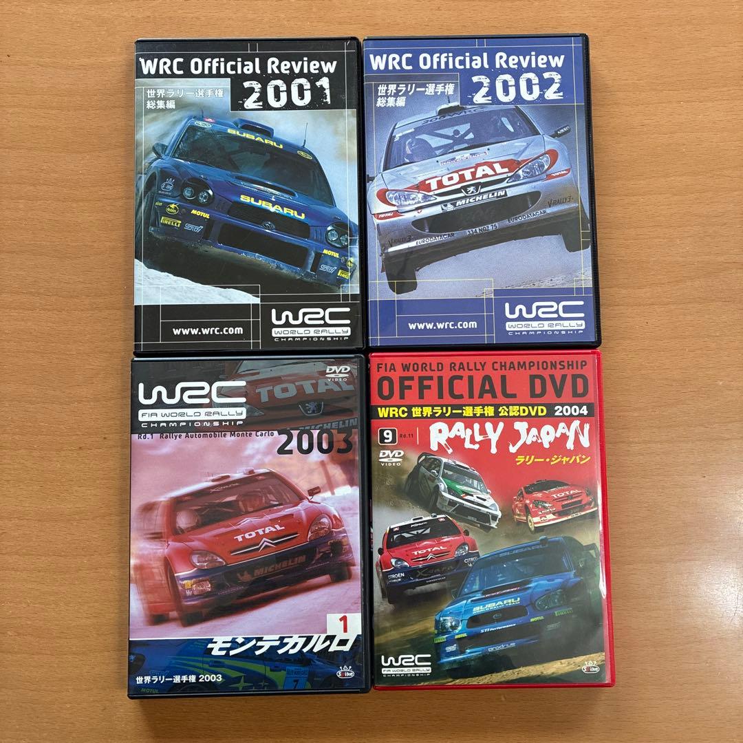 WRC Official Review ラリージャパンDVD 4枚セット - メルカリ
