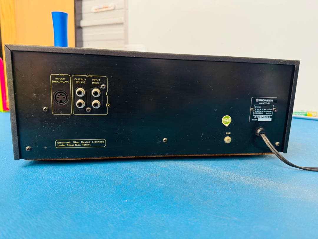 希少品！昭和レトロ！☆pioneerパイオニア☆ステレオカセットデッキ CT