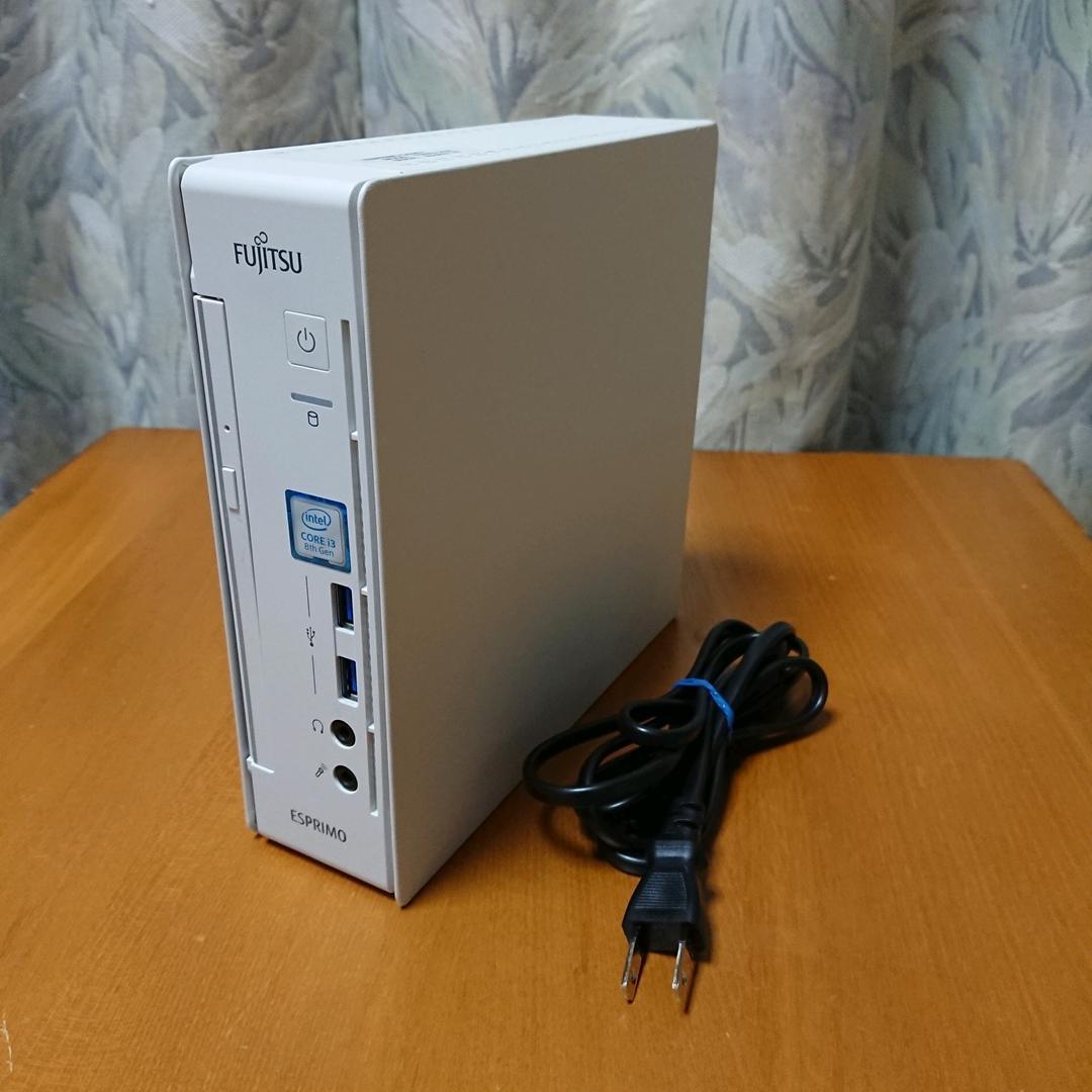 ミニPC 富士通 ESPRIMO Q558/V intel8世代CPU - メルカリ