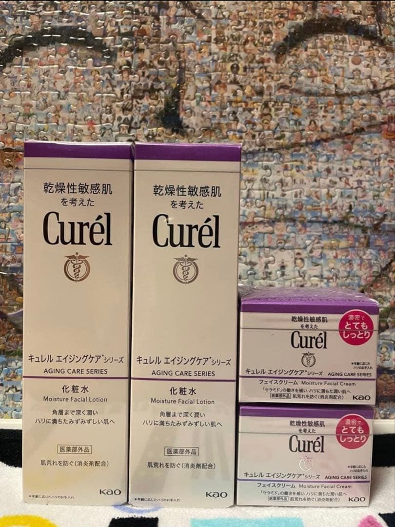 Curelエイジングケア(化粧水.クリーム)×4点セット最終値下げ‼️ - メルカリ