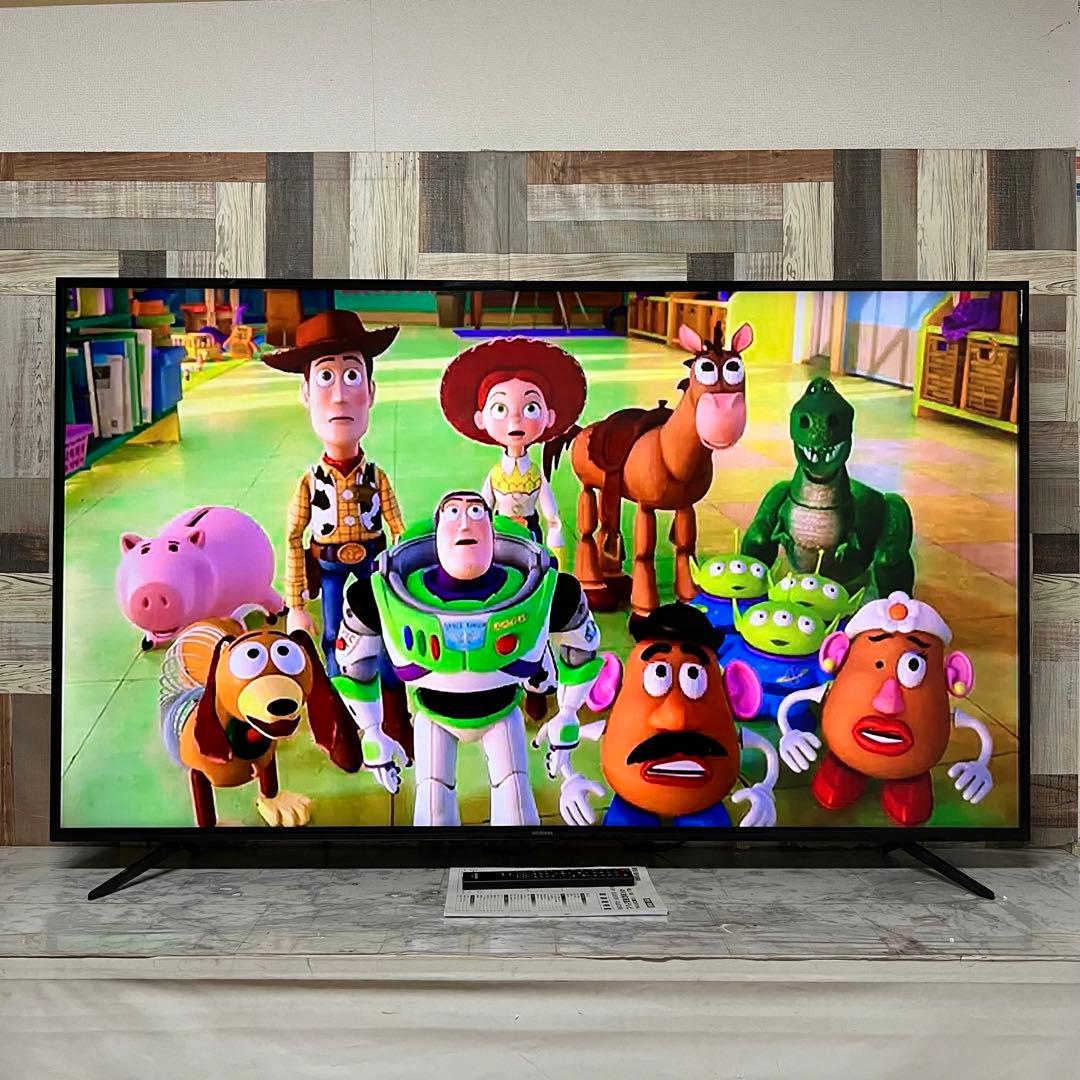 うすらはげ。さん専用直接受渡アイリス65V型 4K対応 液晶テレビ 65U