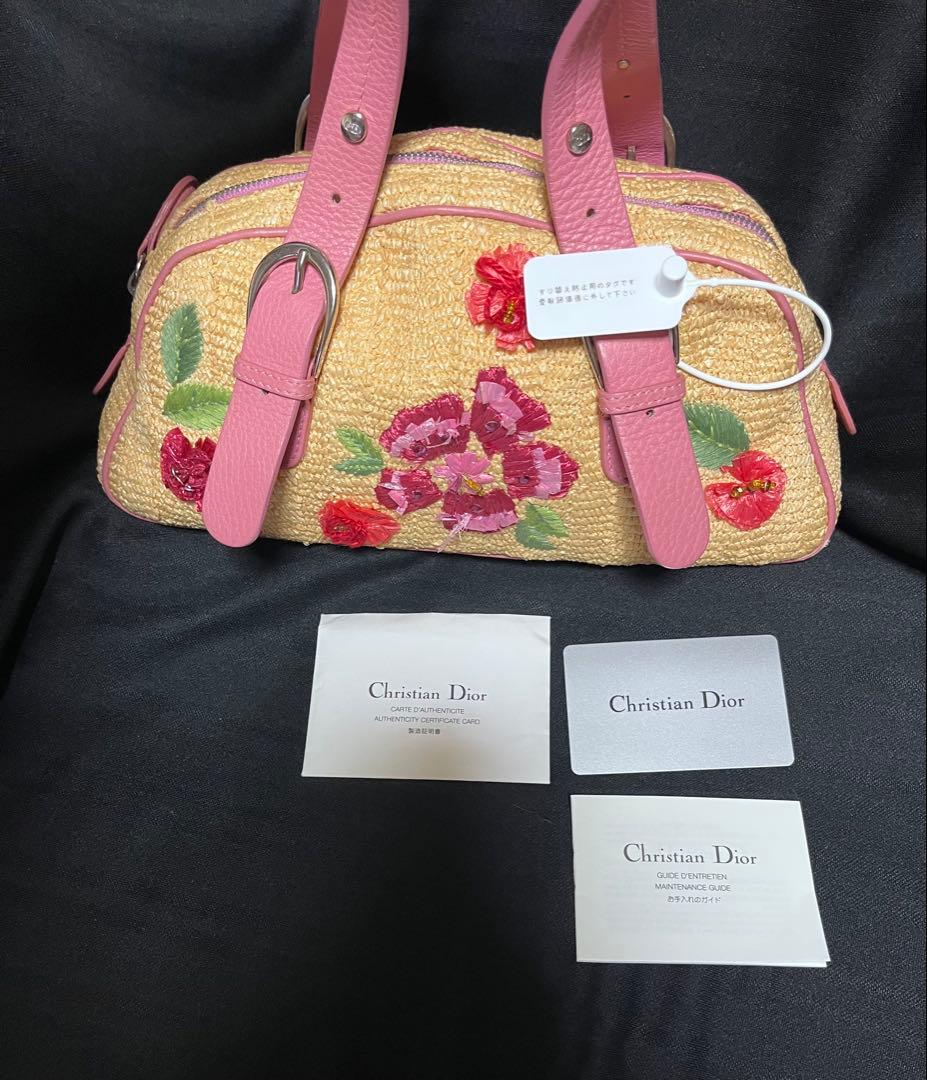 ディオールDior ガリアーノ リミテッドエディション かごバッグ レア 限定品 ディオールDior ガリアーノ リミテッドエディション かごバッグ レア