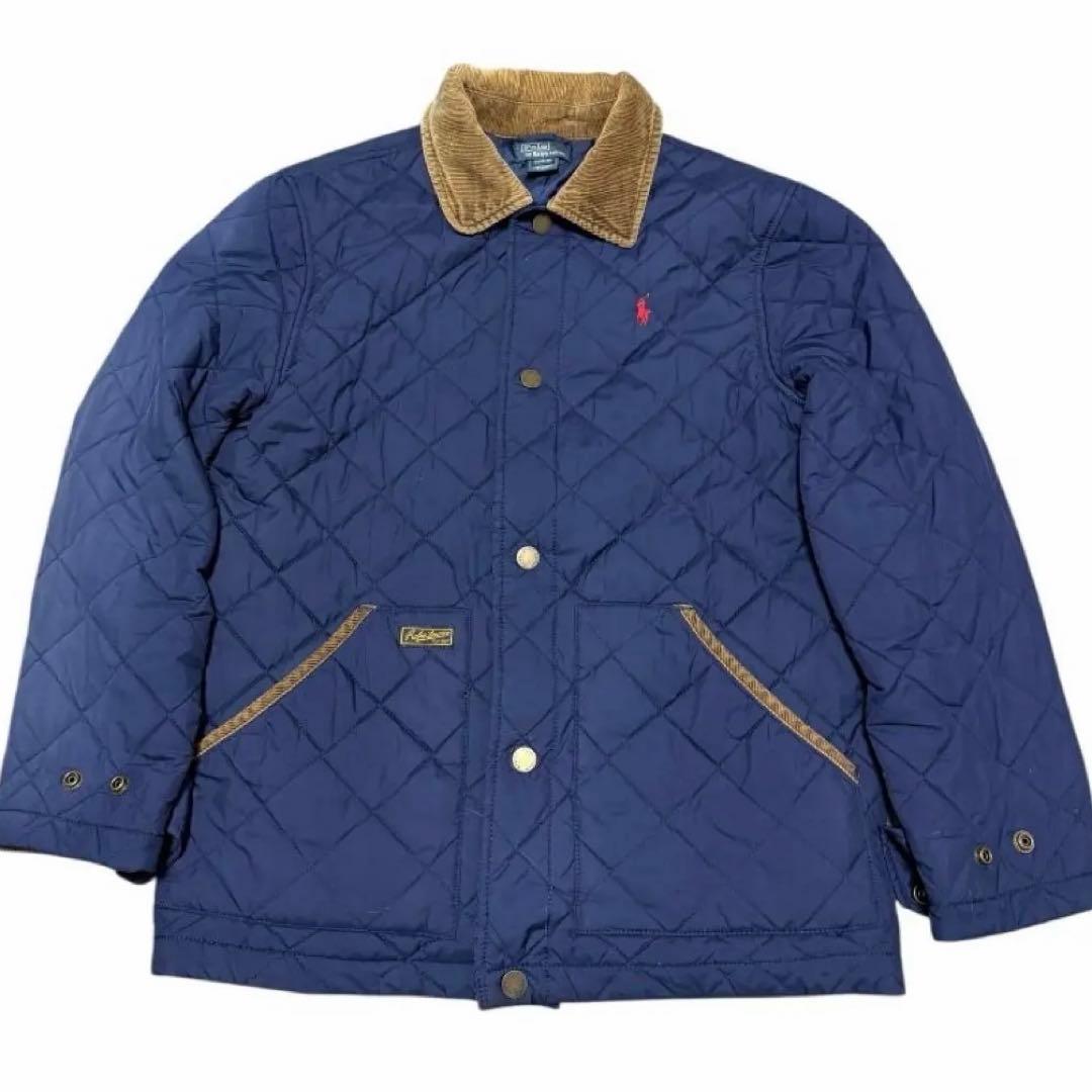 90s POLO RALPH LAUREN キルティング ジャケット 襟切替 - メルカリ