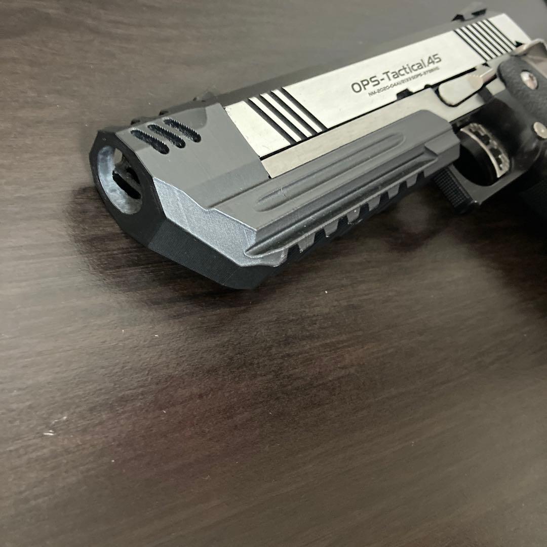 東京マルイ ハイキャパ カスタム デュアルステンレス カスタム - メルカリ