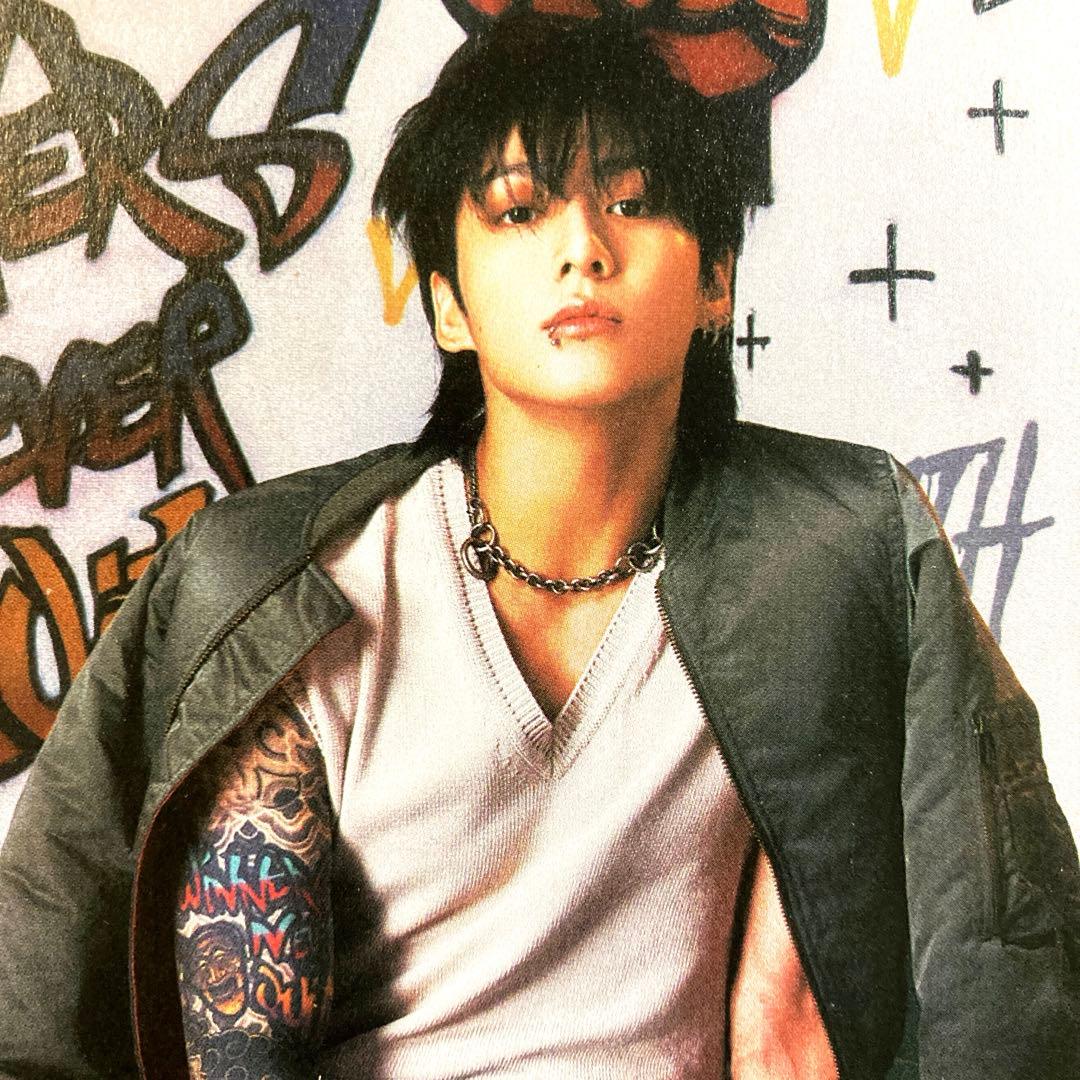 ジョングク直筆サイン入り公式ポストカード写真…BTS…防弾少年団