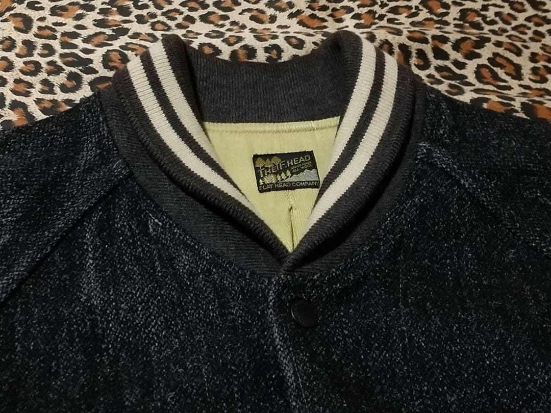 THE FLAT HEAD ファラオコート カーコート ロング スタジャン