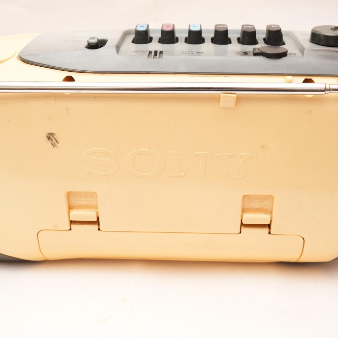 可動品 SONYラジカセ CFM-101 Souundclub カセットテープ - メルカリ