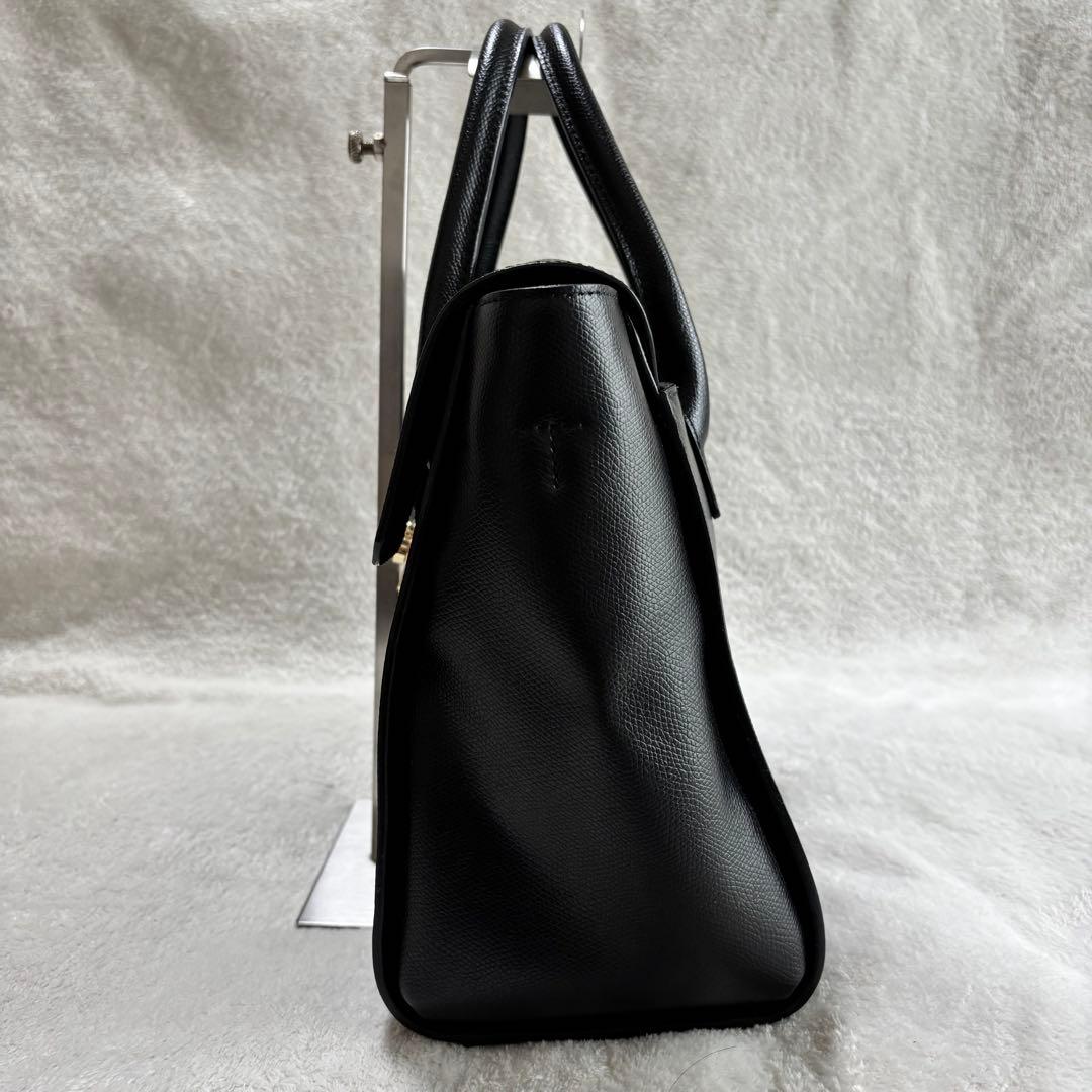 美品 FURLA フルラ レザー 2WAY ハンドバッグ ブラック 246572 - メルカリ