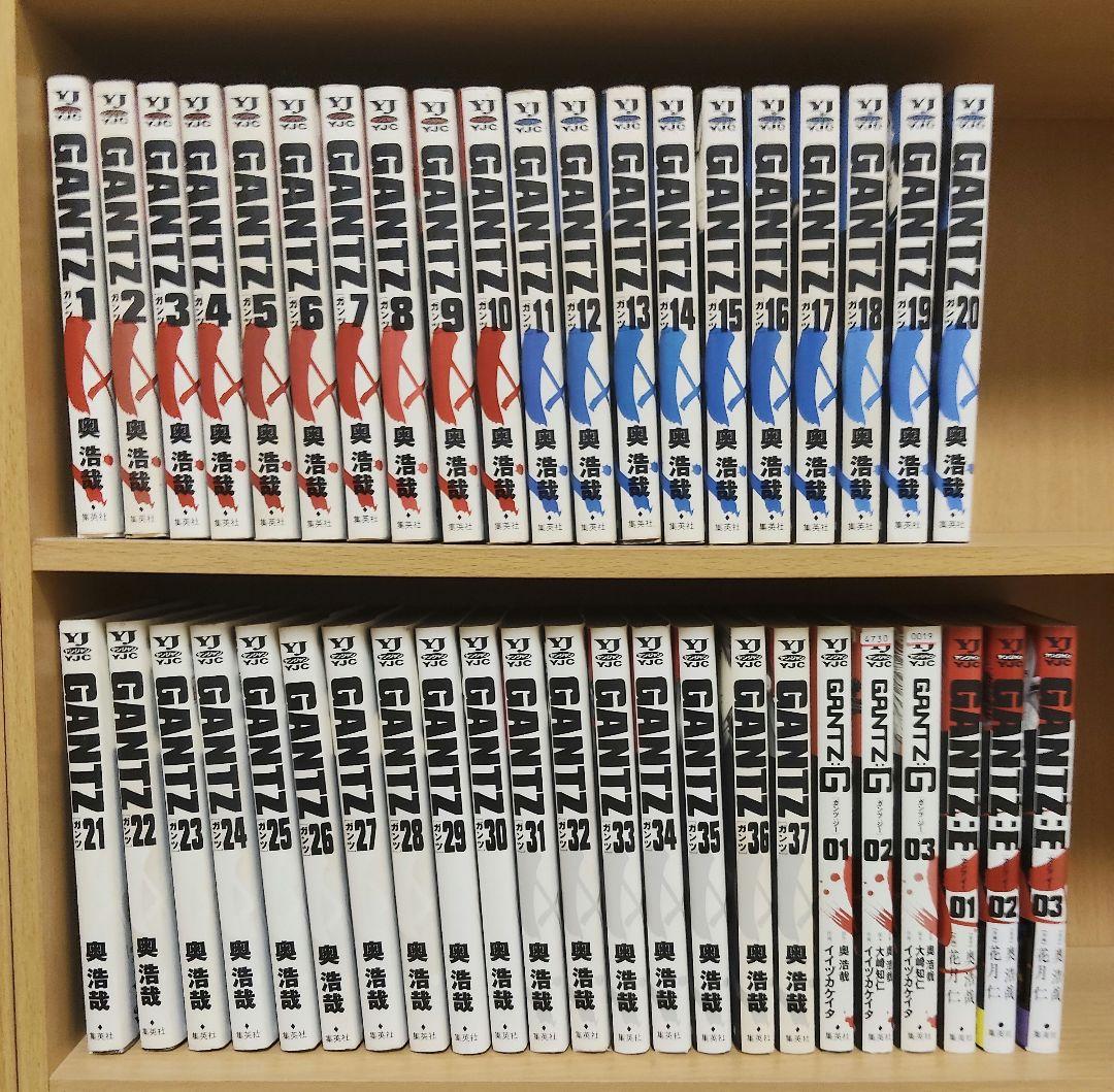 GANTZ 全巻セット 1-37巻 GANTZG&GANTZE - メルカリ