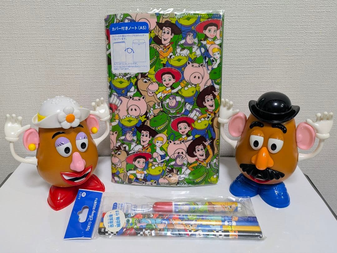 トイストーリー Mr.ポテトヘッド Mrs.ポテトヘッド 文具セット