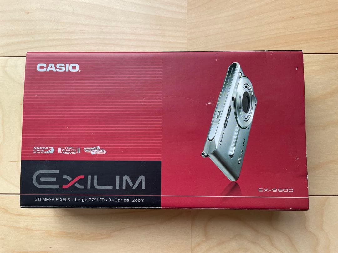 ★超美品★CASIO EX-S600 デジタルカメラ Casio Exilim EX-S600 Digital Camera 2.2