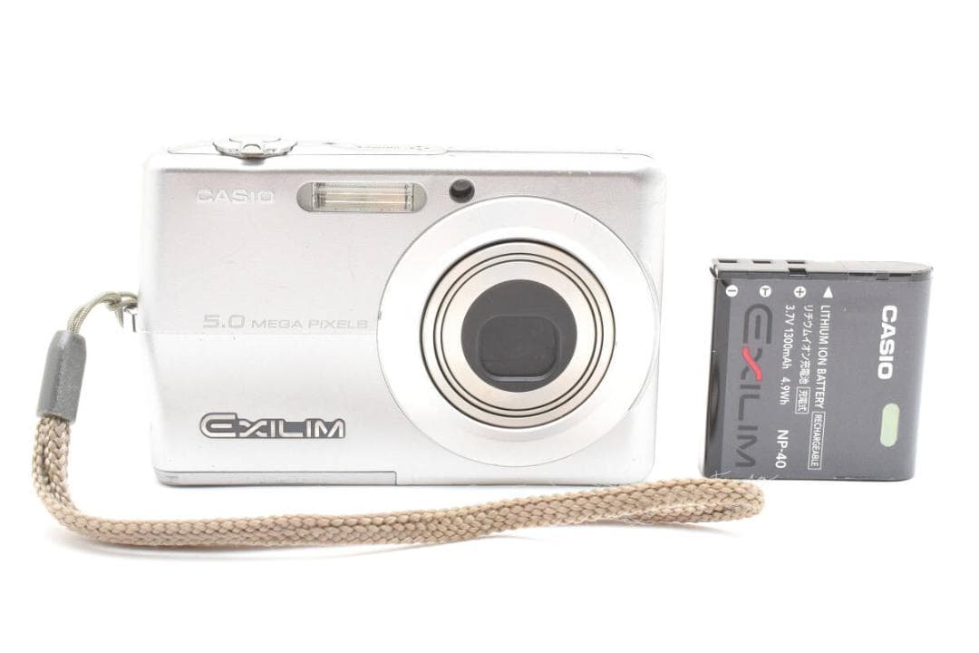 カシオ CASIO EXILIM EX-Z500 シルバー ＃A427 - メルカリ