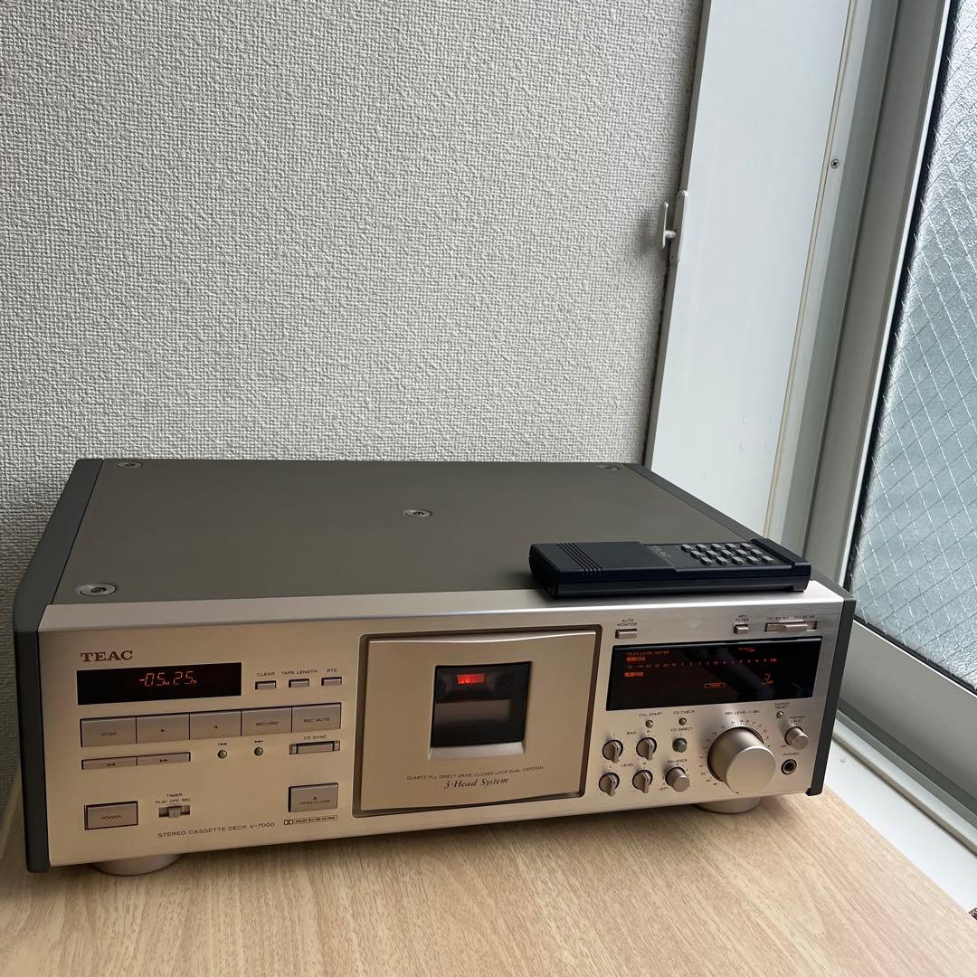 その他 TEAC V-7000 Teac 121306 V-7000 Cassette Tape Deck Power supply 100V From Japan
