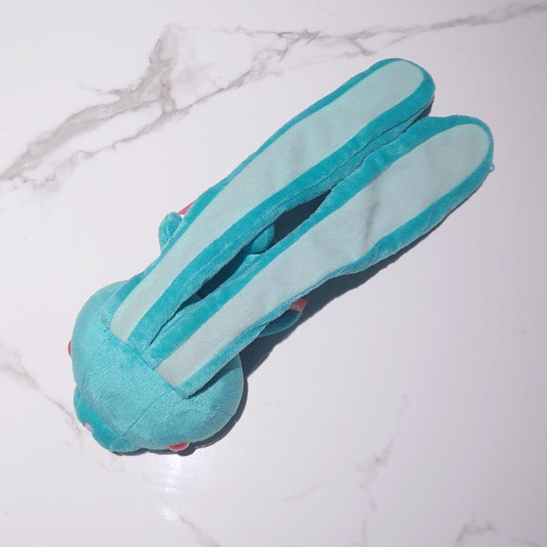 H*o様 チャックスGP 汎用うさぎ デュアルペンポーチ ターコイズブルー