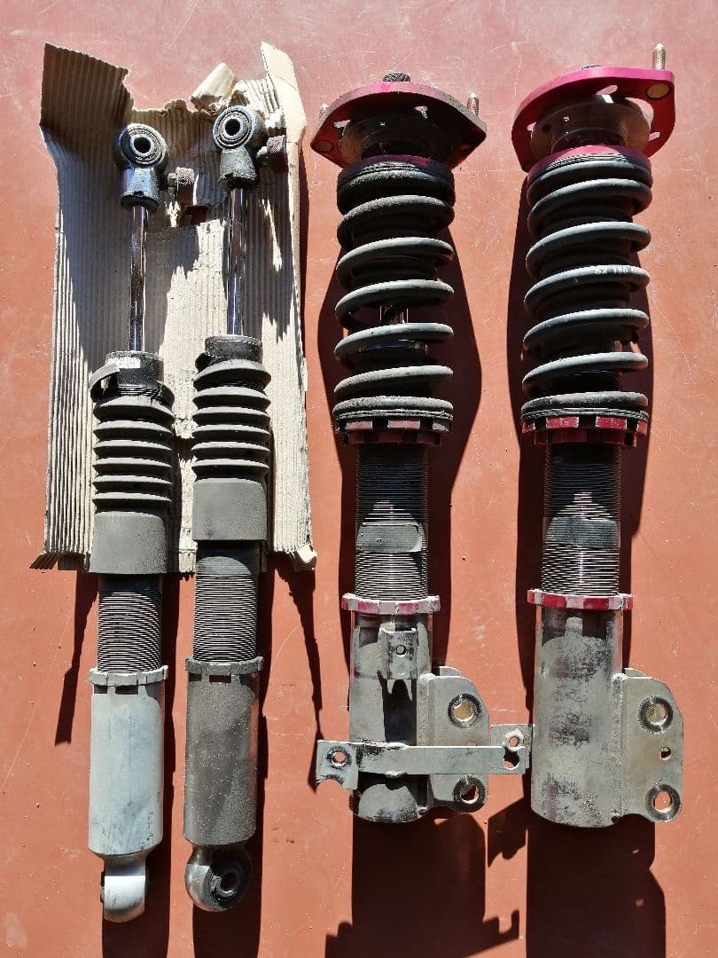 【ジャンク扱い】タント/タントカスタム L350S用 車高調 ジャンク扱い】タント/タントカスタム L350S用 車高調 DOWN FORCE 固定