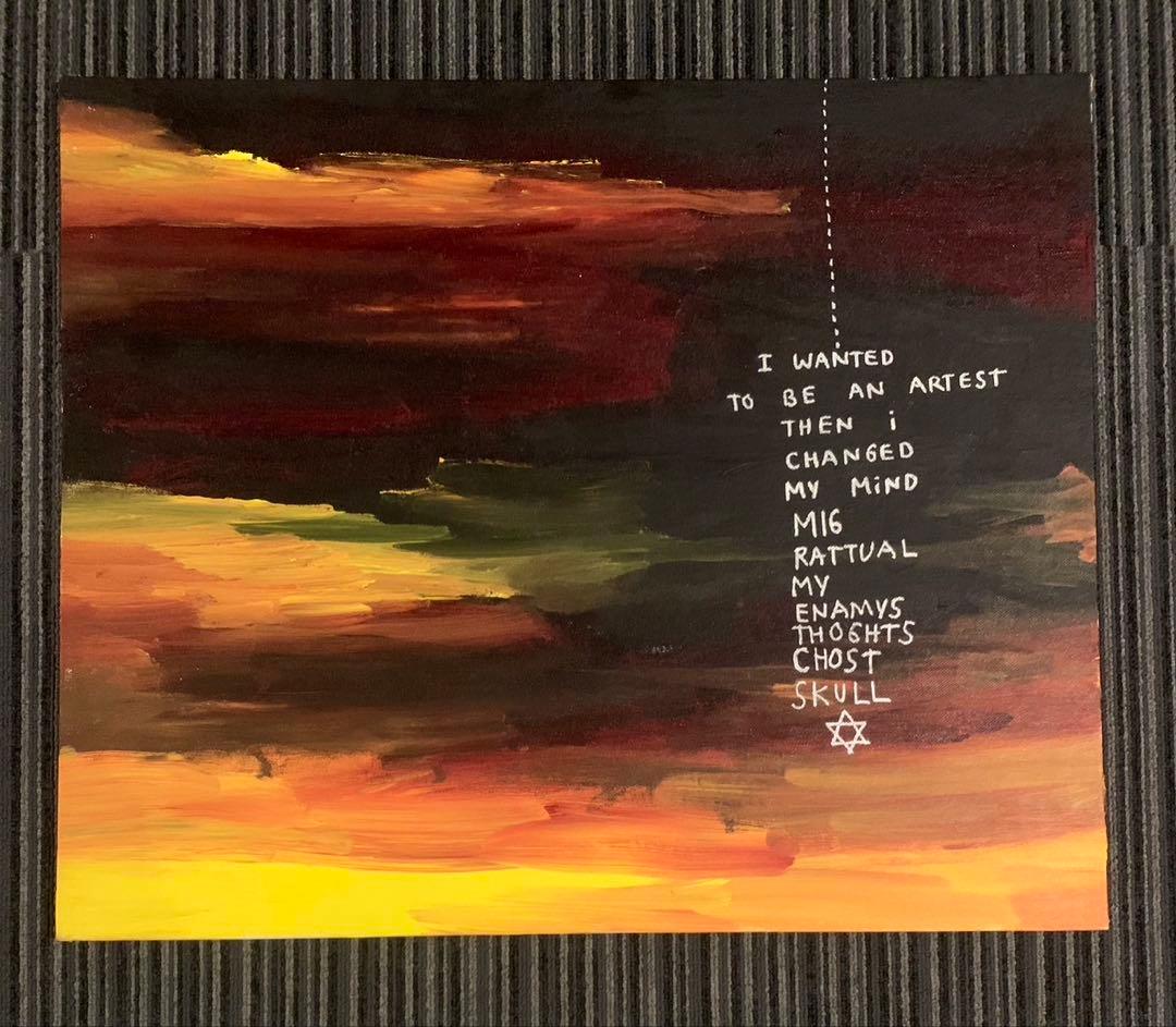 真作 1点物 mark gonzales gonz マークゴンザレス 絵画 The Last Gallery | 本日からマーク・ゴンザレスの『NO TROUBLE』展が