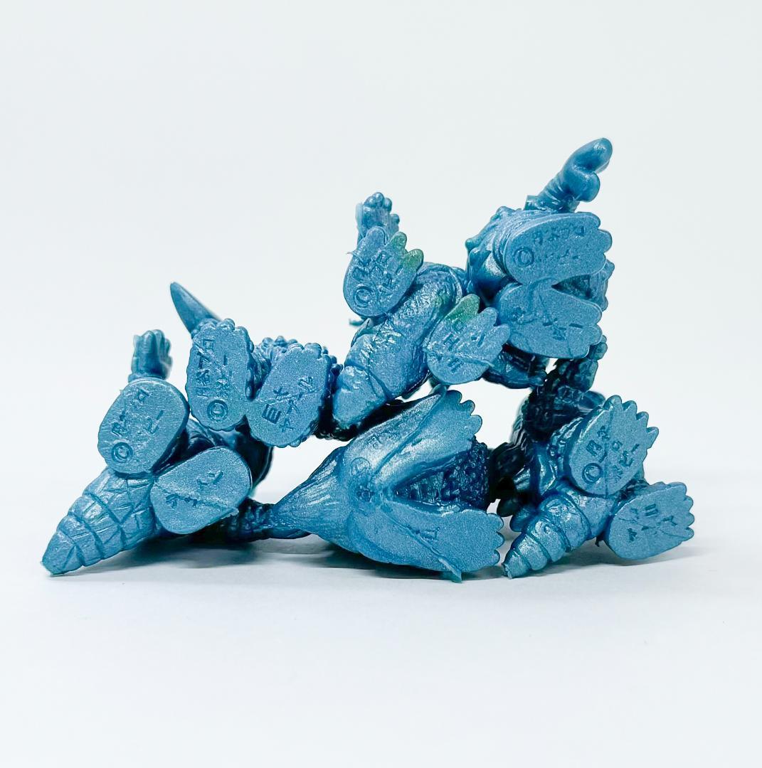 ウルトラマン怪獣消しゴム ブルーメタリック6体 - メルカリ