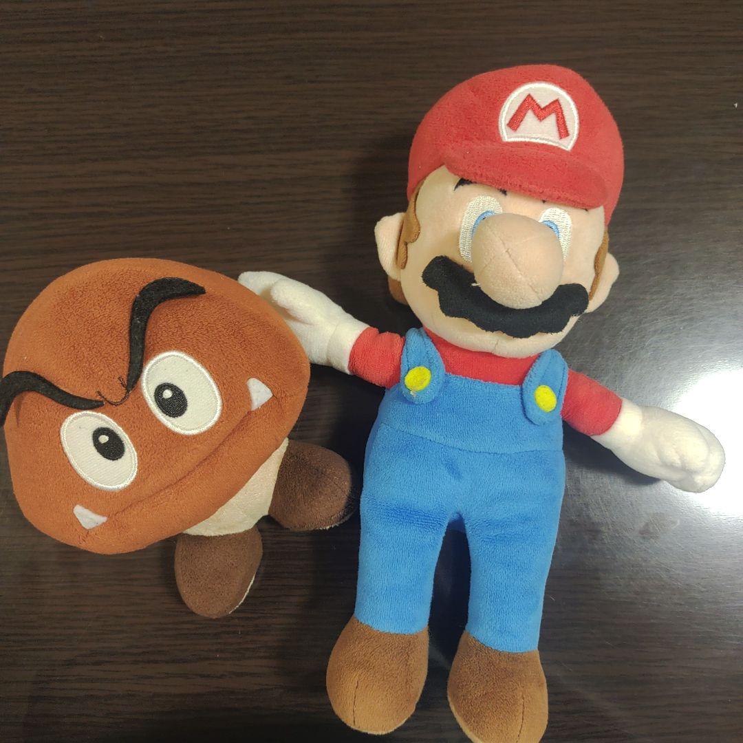 ☆早い者勝ち☆ スーパーマリオ ぬいぐるみ Sサイズ 2種セット - メルカリ