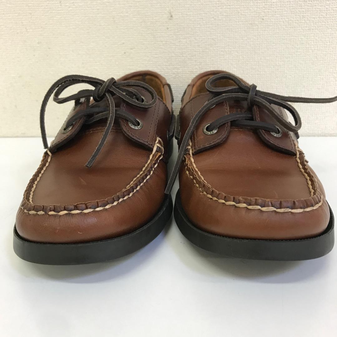 未使用 L.L.Bean カスコベイボートモック デッキシューズ 7h D幅