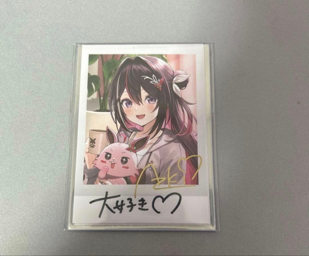 AZKi誕生日記念 直筆サイン チェキ 2024 - メルカリ