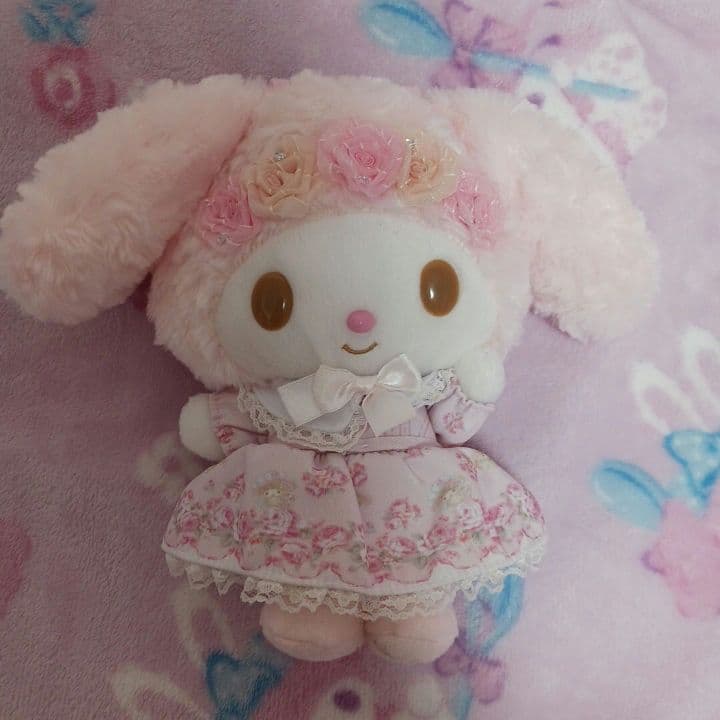 LIZ LISA リズリサ マイメロディ ぬいぐるみ シェルワンピース ピンク 本日LIZ LISA札幌PASEO店にマイメロちゃんが遊びにきています