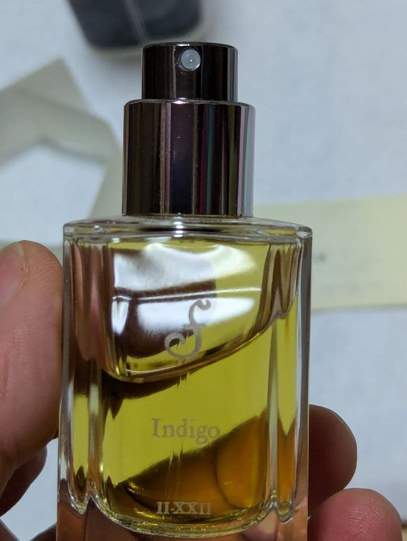 未使用品フエギア1833パルファンⅢインディゴ30mlショップ袋付き