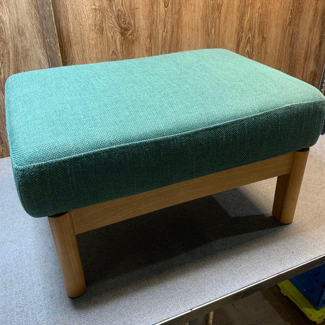 J947 unico ウニコ KIRP オットマン グリーン unico(ウニコ)のKIRP(キルプ) オーク材 オットマンです！シンプルで