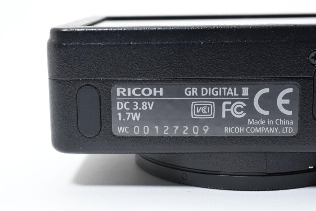 ■ 美品 ■ リコー　RICOH GR DIGITAL III《S数2445回》