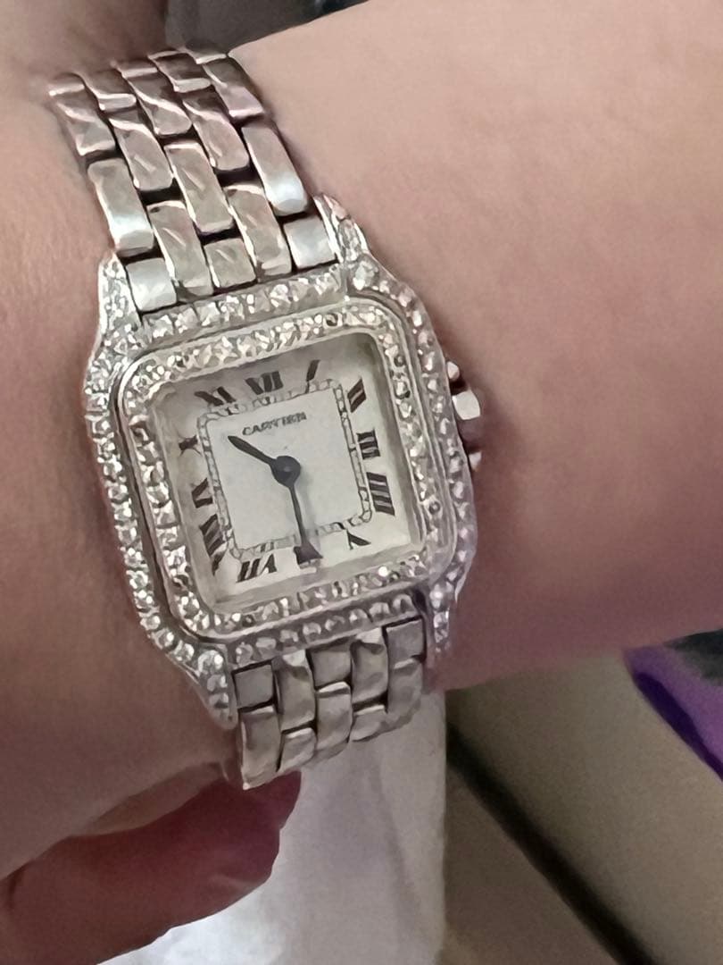 カルティエ パンテール SM （ダイヤモンドクォーツ付き） サイズ 13.5cm