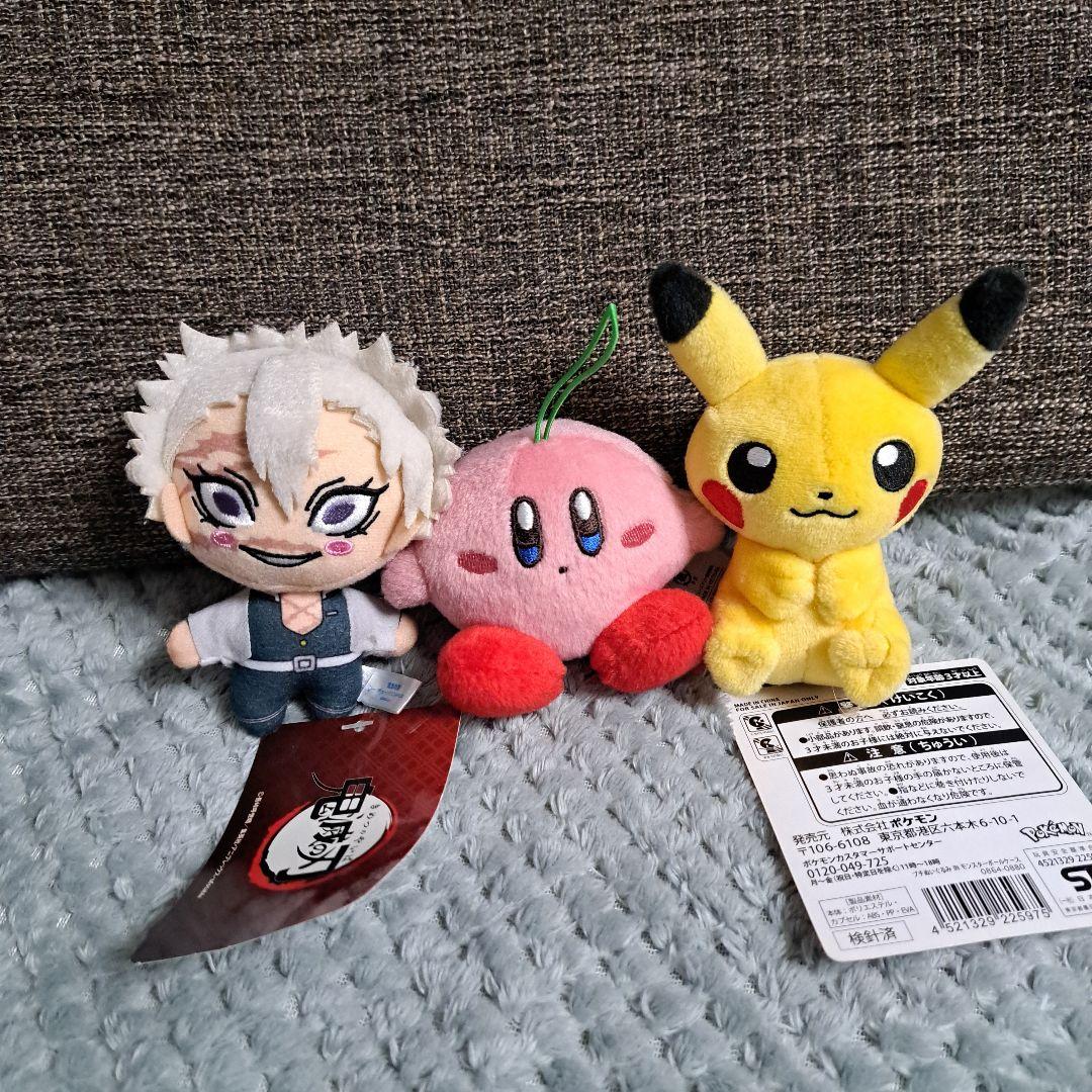 ポケモンセンター カービィ ピカチュウ ぬいぐるみ - メルカリ