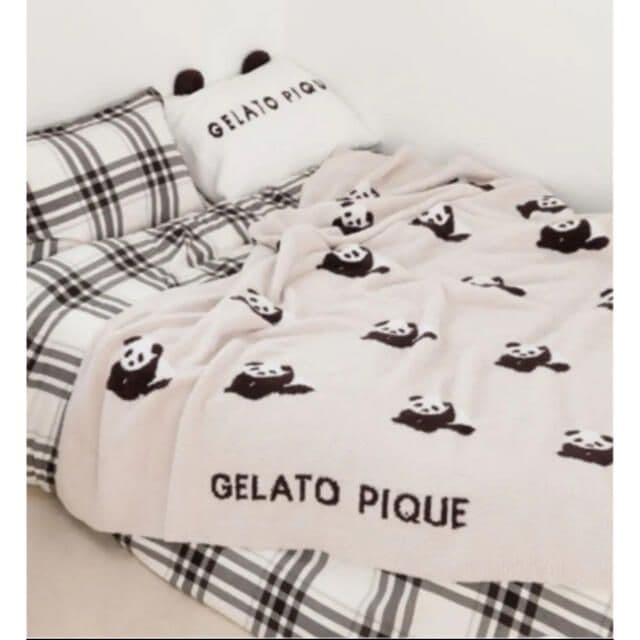 ジェラートピケ パンダ マルチカバー 毛布 ブランケット ジェラピケ ジェラートピケ パウダー マルチカバー 毛布 ブランケット パンダ